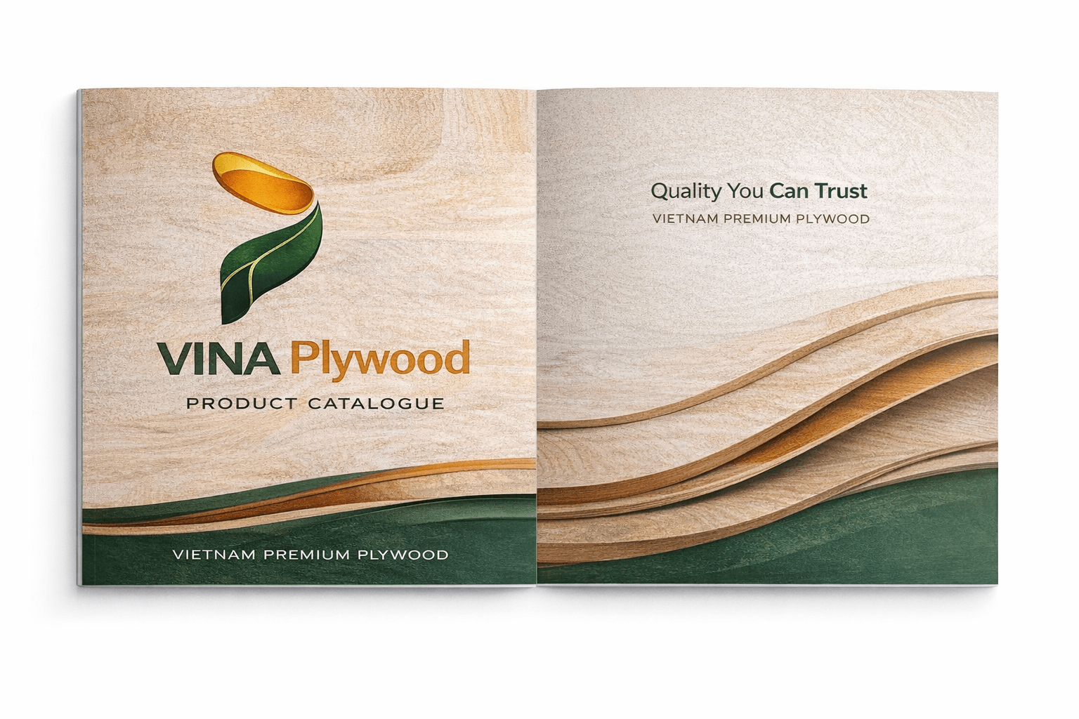 VINA Plywood premium product catalogue cover