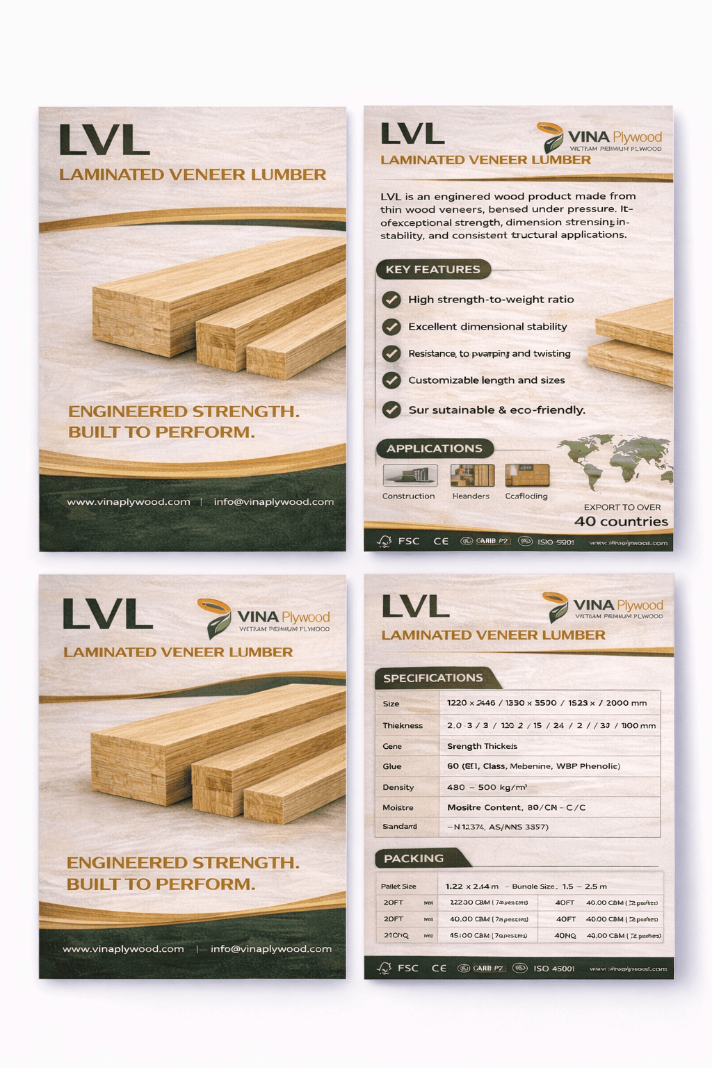 LVL (Laminated Veneer Lumber)