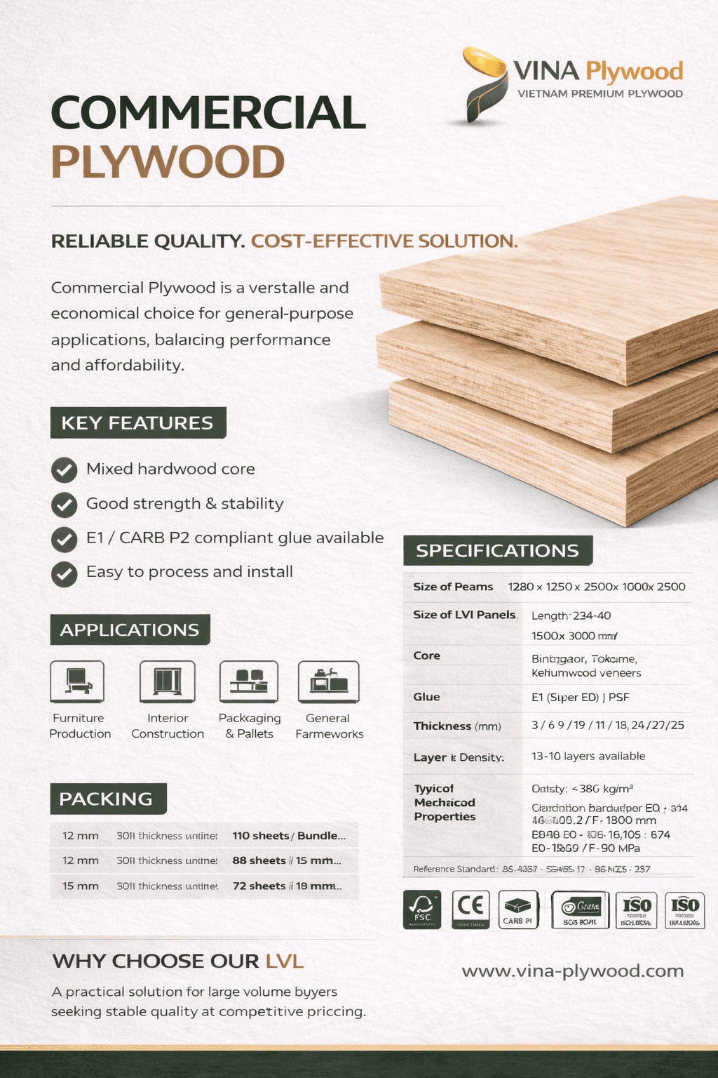 Commercial Plywood
